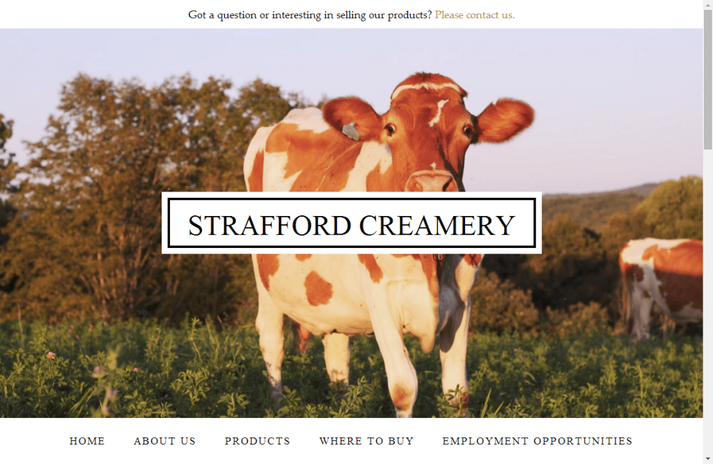 Strafford Organic Creamery
