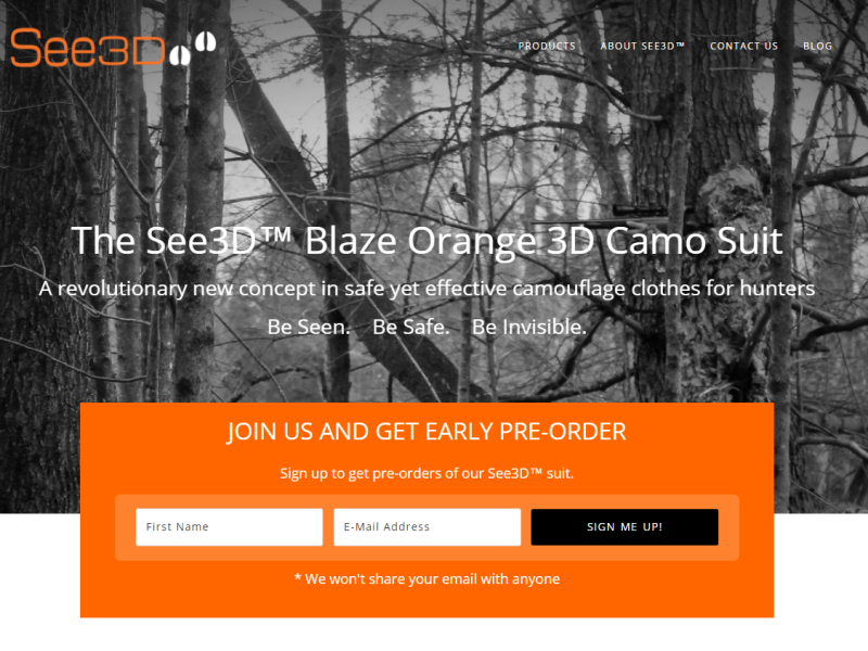 Hunting Camouflage Website Launched